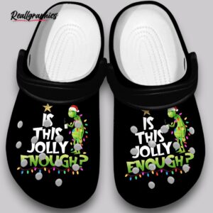 jolly christmas crocs - unisex water resistant clogs