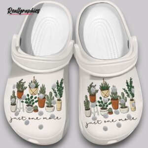 just one more print crocs - unisex classic clogs