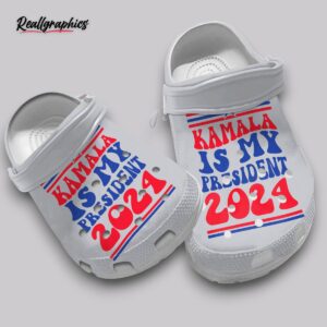 kamala 2024 crocs - comfortable political statement unisex shoes