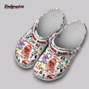lebowski christmas clogs - custom name holiday shoes