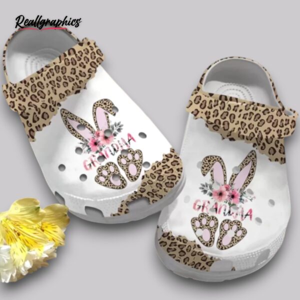 leopard print clogs - grandma style cute shoes