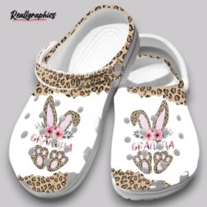 leopard print clogs - grandma style cute shoes
