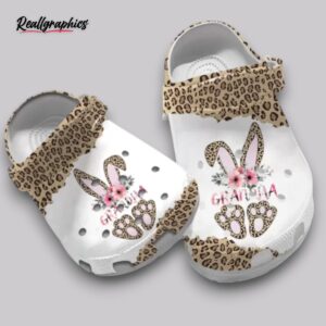 leopard print clogs - grandma style cute shoes