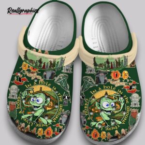 lord of the rings clogs - printed design shoes for kids & adults