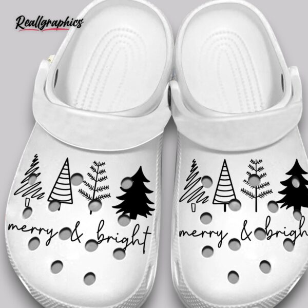 merry & bright crocs waterproof unisex classic clogs