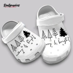 merry & bright crocs waterproof unisex classic clogs