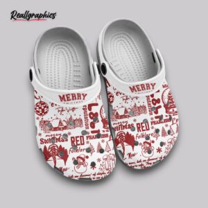 merry swiftmas crocs - waterproof unisex clogs
