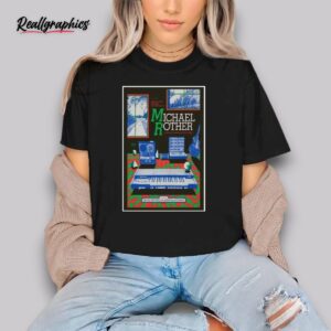 michael rother mar 24 2025 gray area in san francisco, ca tour poster shirt