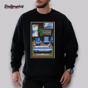 michael rother mar 24 2025 gray area in san francisco, ca tour poster shirt