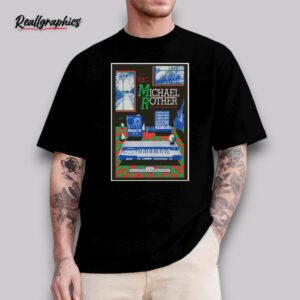 michael rother mar 24 2025 gray area in san francisco, ca tour poster shirt