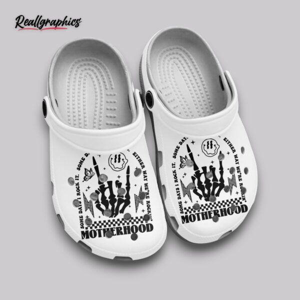 motherhood clogs - [design theme] print comfort shoes