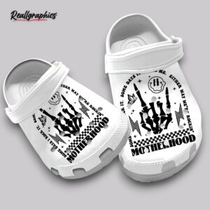 motherhood clogs - [design theme] print comfort shoes