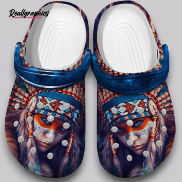 native american design clogs - limited edition comfort shoes