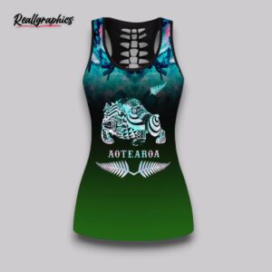 new zealand maori bulldog tank top combo leggings and hollow tank top