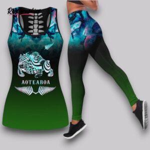 new zealand maori bulldog tank top combo leggings and hollow tank top