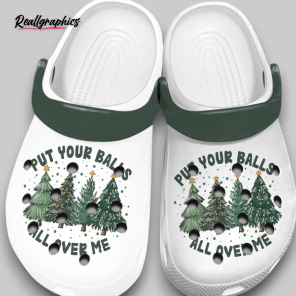 novelty balls print crocs - unisex classic clogs