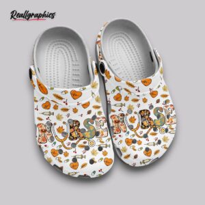 nurse print crocs - unisex water resistant clogs