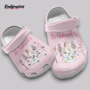 nutcracker crocs classic unisex clogs - soft print design