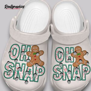 oh snap! crocs - classic clogs - unisex - fun print design