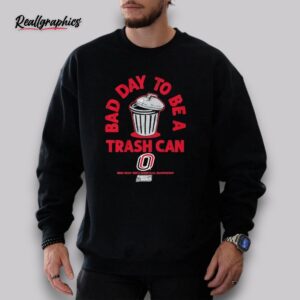 omaha basketball it's a bad day to be a trash can shirt