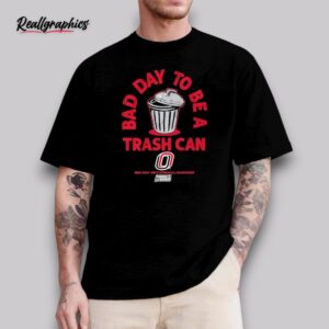 omaha basketball it's a bad day to be a trash can shirt