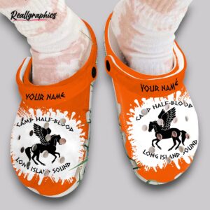 percy jackson clogs camp half blood design - men's & women's