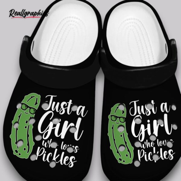 pickle lover crocs - funny girl unisex classic clogs