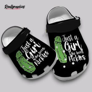 pickle lover crocs - funny girl unisex classic clogs