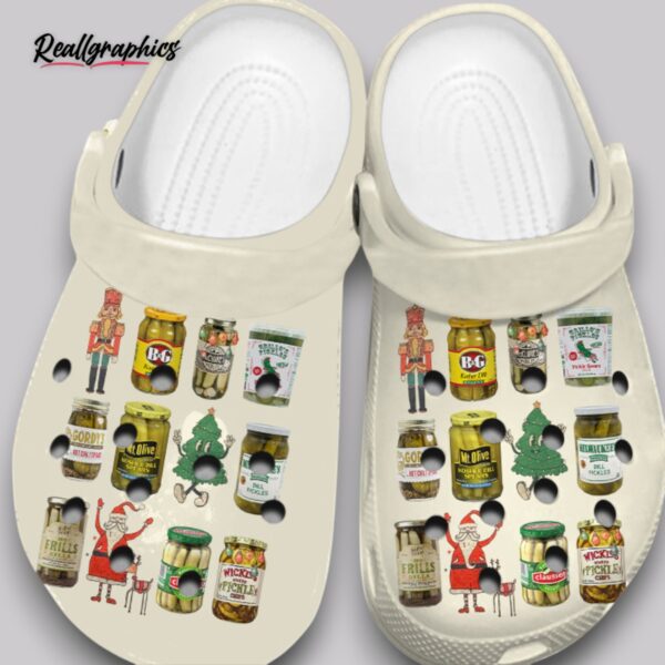 pickle print crocs - unisex classic clogs