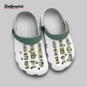 pickle print crocs - unisex lightweight classic clogs