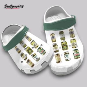 pickle print crocs - unisex lightweight classic clogs