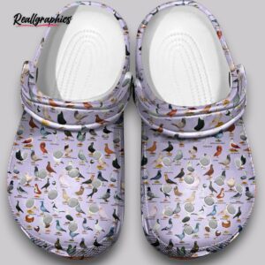 pigeon clogs unique world map design