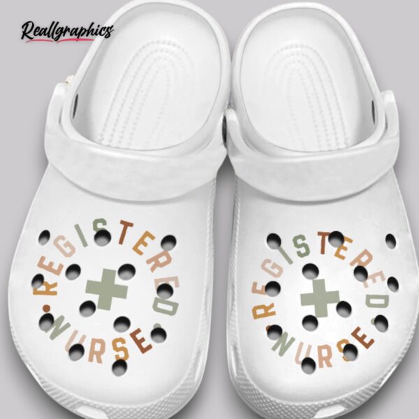 registered nurse crocs - classic rn print unisex clogs