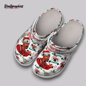 snoop dogg christmas clogs - holiday print shoes for kids & adults