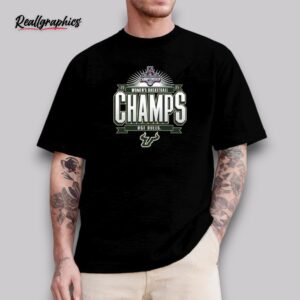 south florida bulls unisex green 2025 acc women's basketball conference tournament champions shirt