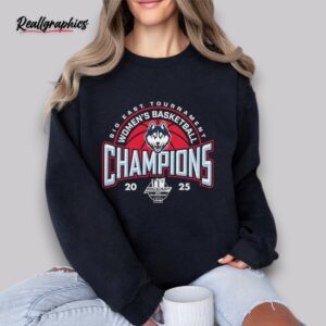 uconn women's basketball big east tournament champions 2025 shirt