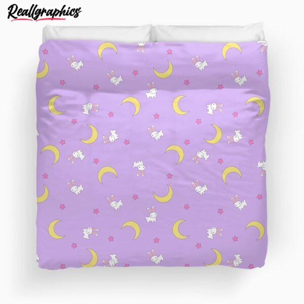 adorable pink sailor moon usagi bedding set