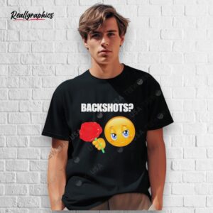 Backshots Rose Shirt