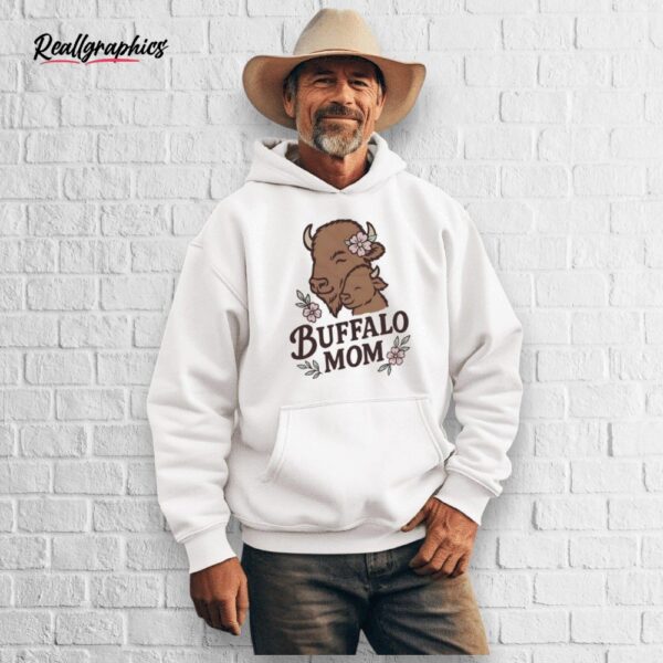 Buffalo Mom Flower Shirt