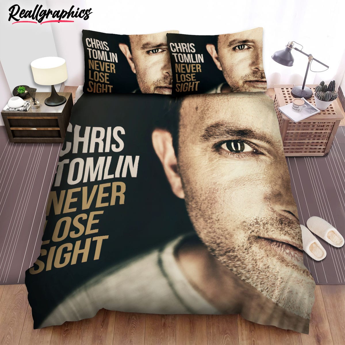 Chris Tomlin Album Cover Never Lose Sight Bedding Set Chris Tomlin Album Cover Never Lose Sight Bedding Set