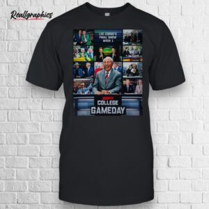 college gameday espn legend lee corsos final show week 1 august 30 2025 shirt