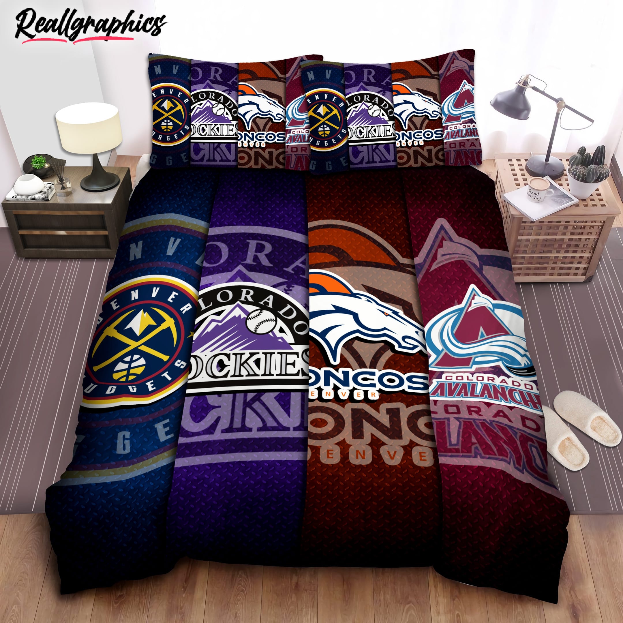 Colorado Sports Teams Bedding Set Colorado Sports Teams Bedding Set