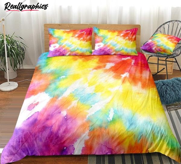 Colorful Tie Dye Bedding Set Colorful Tie Dye Bedding Set