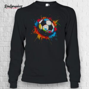 cool soccer player sport for boys men girls women youth kids shirt