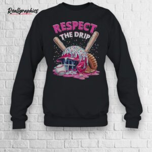 cool sport baseball bat drip with sprinkles drip women shirt