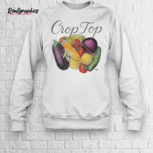 crop top vegetables shirt