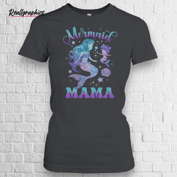 cute mermaid mama mermaid mom mommy happy mothers day women shirt