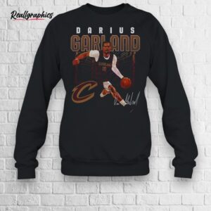 darius garland cleveland cavaliers nba basketball player shattered signature shirt