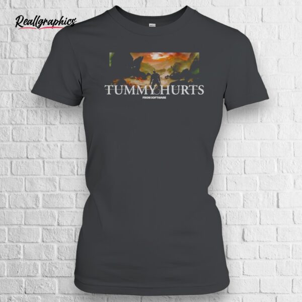 dark souls tummy hurt shirt