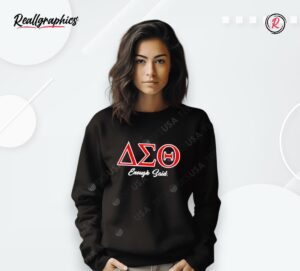 delta sigma theta sorority enough said logo shirt